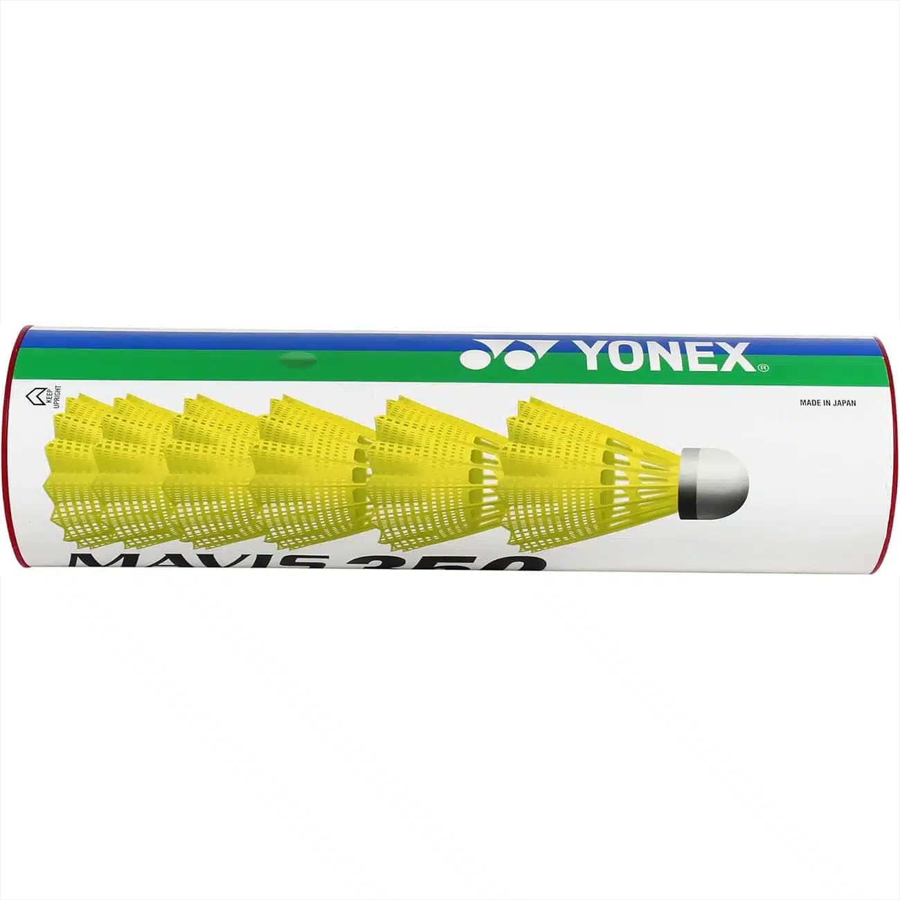 توپ بدمینتون یونکس Yonex مدل Mavis 350 بسته 6 عددی — تصویر ۵
