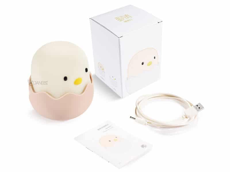 چراغ خواب کودک شارژی مدل جوجه BD-NL-01 Chicken — تصویر ۷
