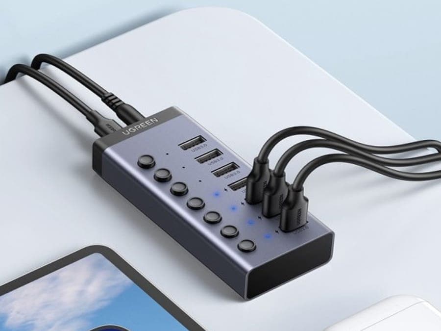 هاب 7 پورت USB 3.0 یوگرین Ugreen CM481 30778 7 Ports USB 3.0 — تصویر ۶