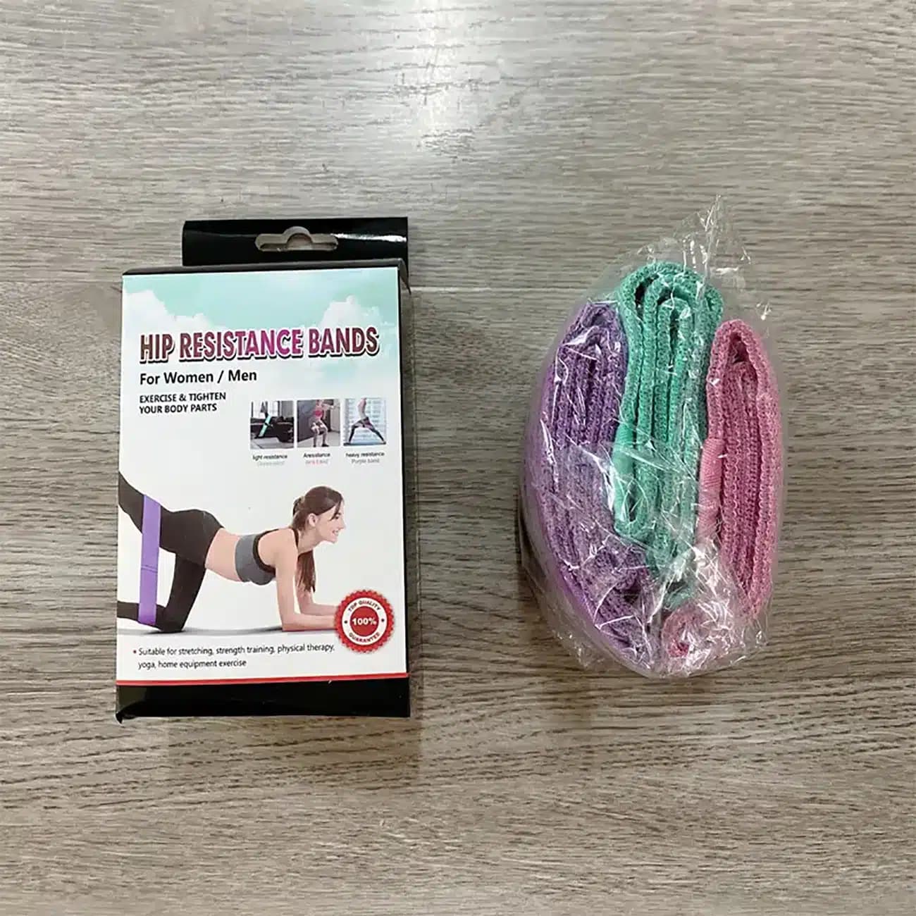 کش مقاومتی پا و باسن مدل LT-003 مجموعه 3 عددی — تصویر ۶