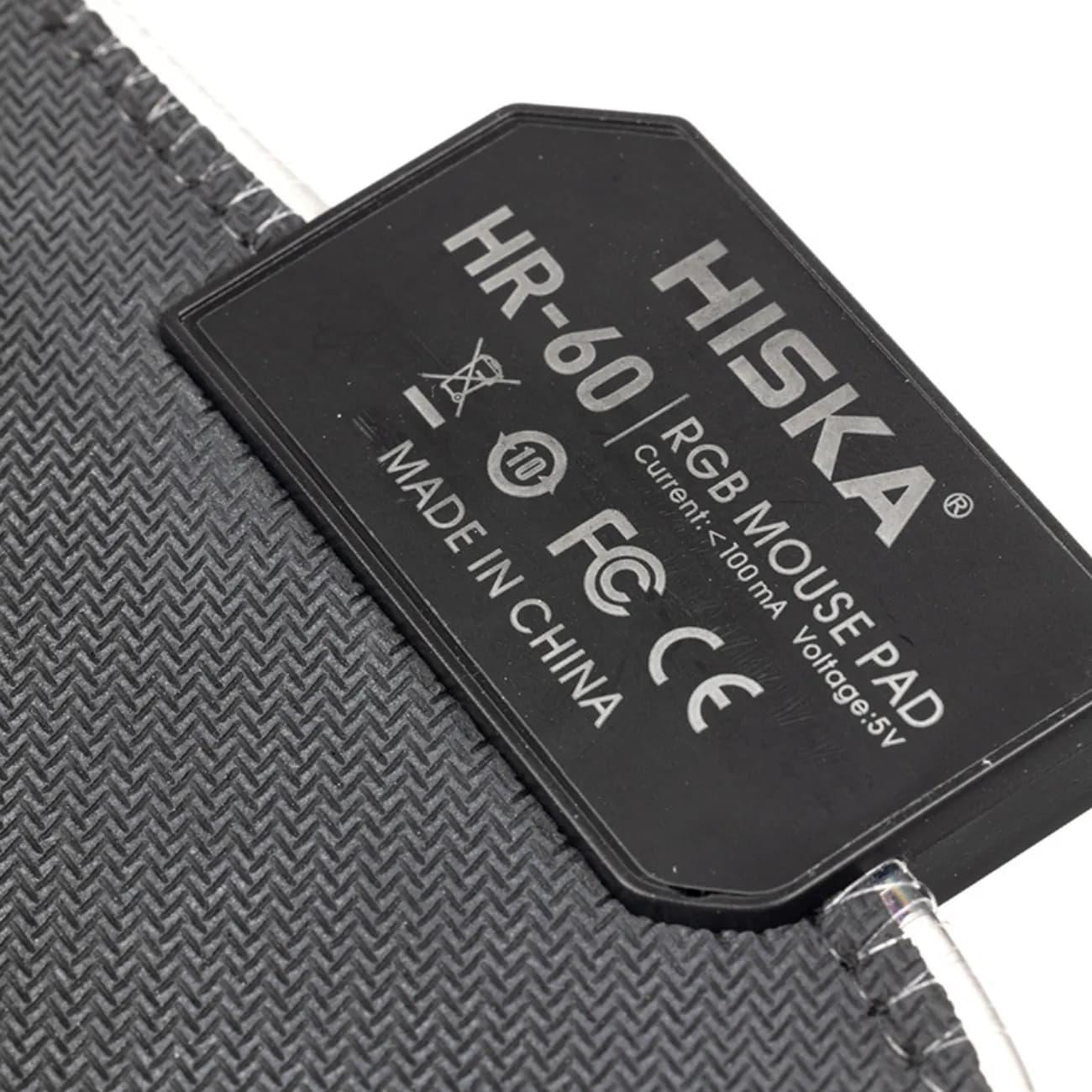 ماوس پد گیمینگ هیسکا HISKA مدل HR-60 با 14 حالت RGB — تصویر ۴