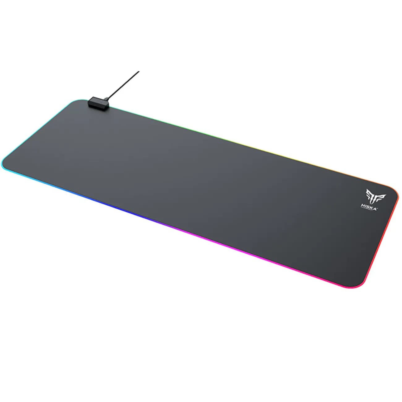 ماوس پد گیمینگ هیسکا HISKA مدل HR-60 با 14 حالت RGB — تصویر ۲
