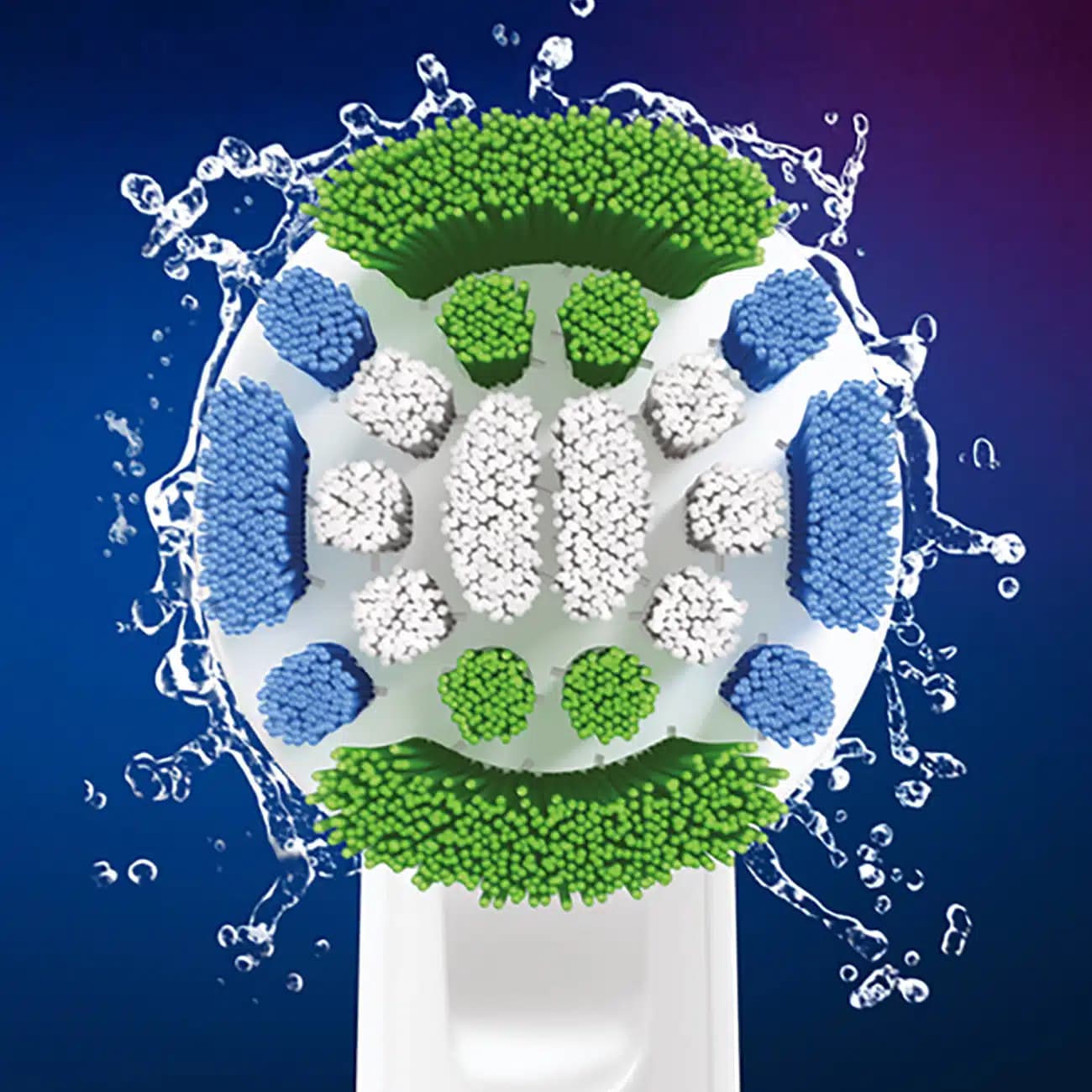 سری یدک مسواک برقی اورال-بی Oral-B مدل Precision Clean بسته 4 عددی — تصویر ۴