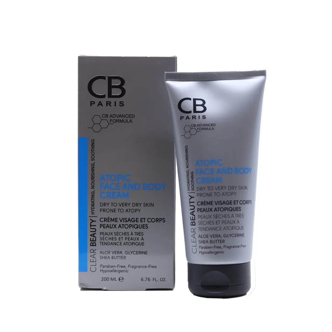 کرم امولیانت صورت و بدن پوست خشک و خیلی خشک سی بی 200 میلی لیتر — تصویر ۷