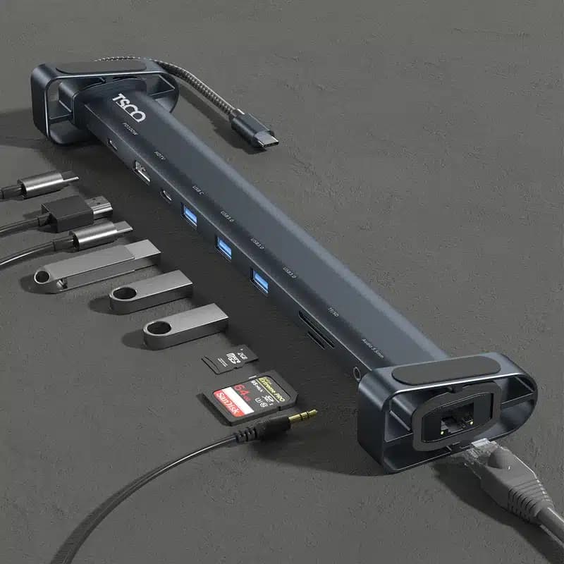 هاب 10 پورت USB-C تسکو مدل THU 1178 — تصویر ۵
