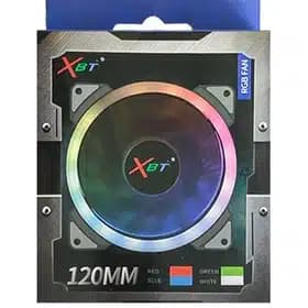فن خنک کننده کیس RGB سایز 12*12 سانت برند GREAT مدل XBT — تصویر ۲