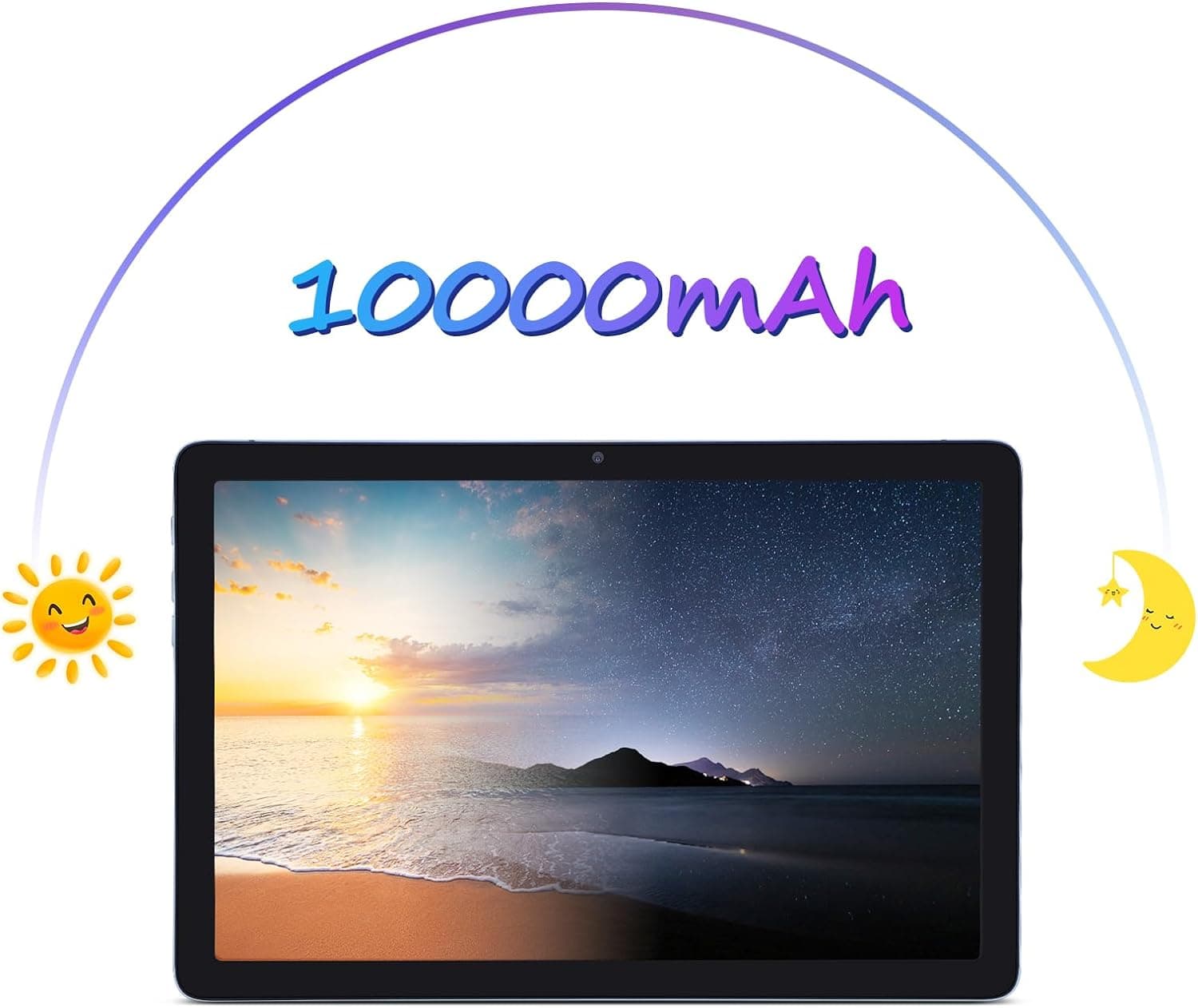 تبلت اندروید 10 اینچ برند C idea مدل CM8500 PLUS سبز — تصویر ۳
