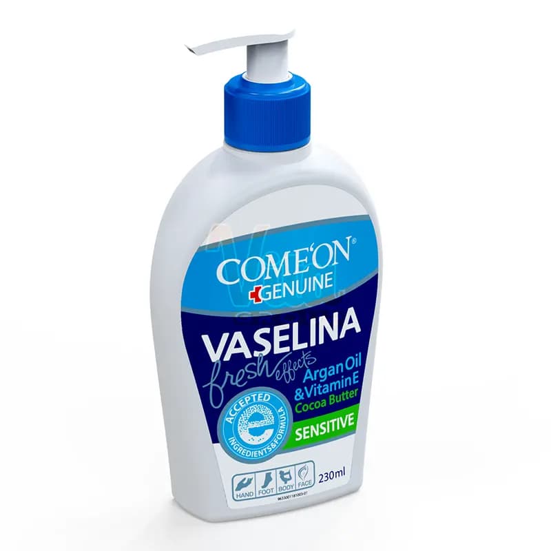 کرم وازلین کامان پمپی Vaselina حجم 230 میل — تصویر ۳
