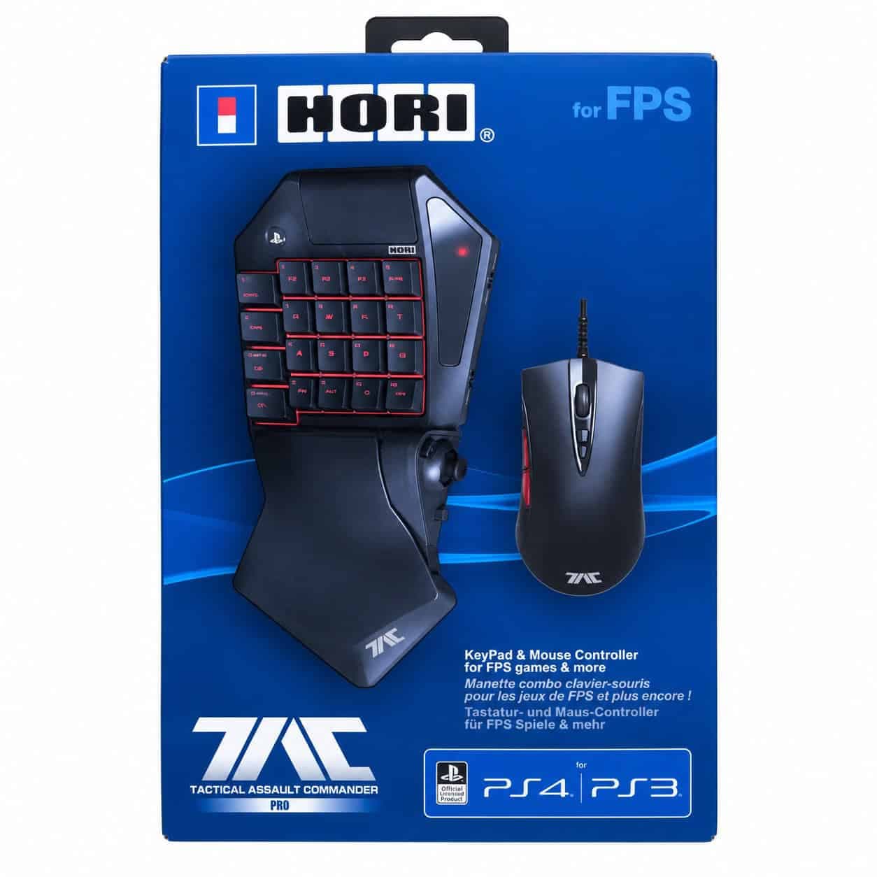 کیپد و ماوس HORI Tactical Assault Commander Pro برای PS4 و PS3 — تصویر ۳