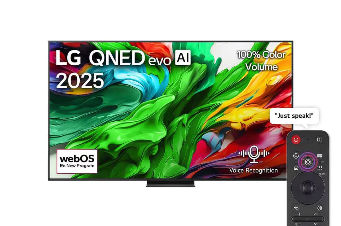 تلویزیون 75 اینچ ال جی LG مدل 75QNED86A6A