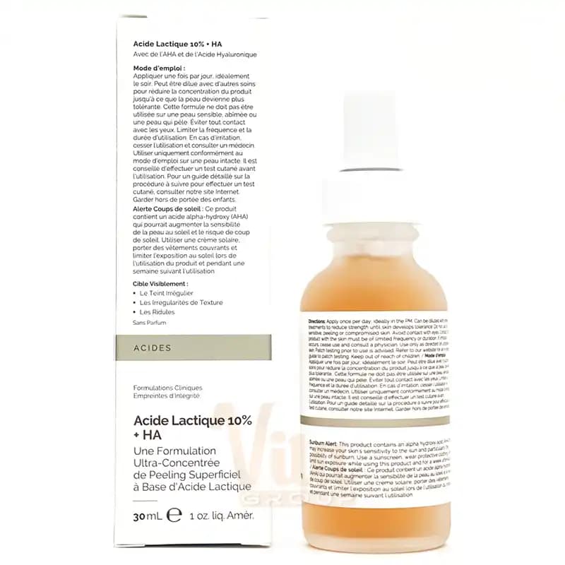 سرم لایه بردار لاکتیک اسید 10% اوردینری حجم 30 میل — تصویر ۵