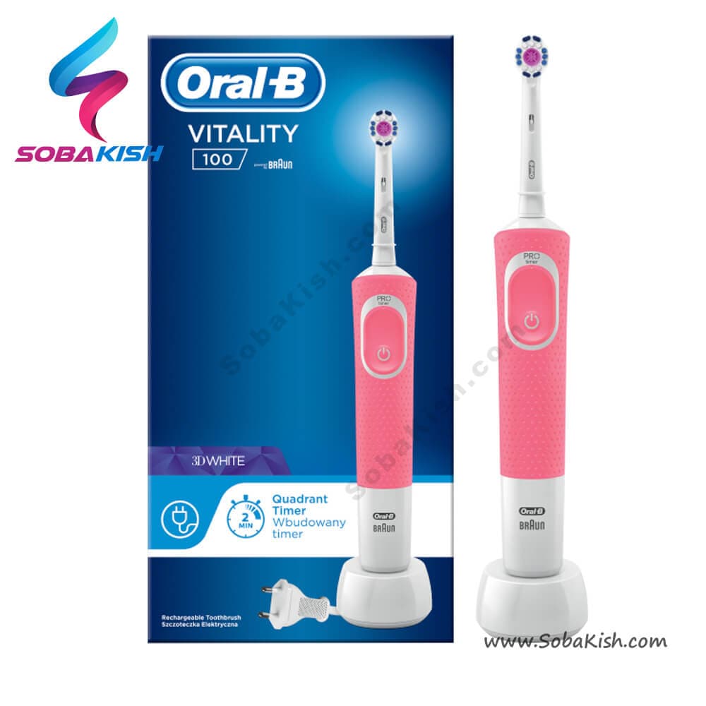 مسواک برقی اورال بی Vitality 100 3D White — تصویر ۸