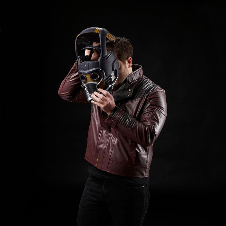 کالکتور کلاه الکترونیکی استار لُرد The Infinity Saga – Marvel Legends Electronic Helmet Star-Lord — تصویر ۴