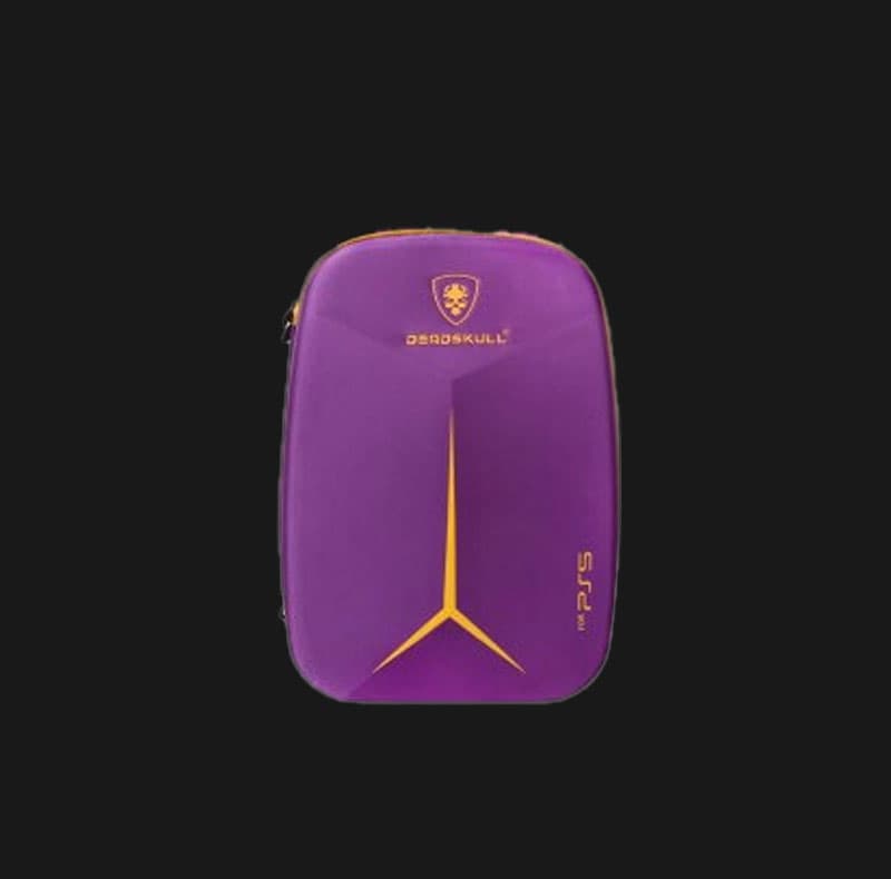کیف کوله پشتی اصلی رنگ بنفش ps5 slim Deadskull — تصویر ۳