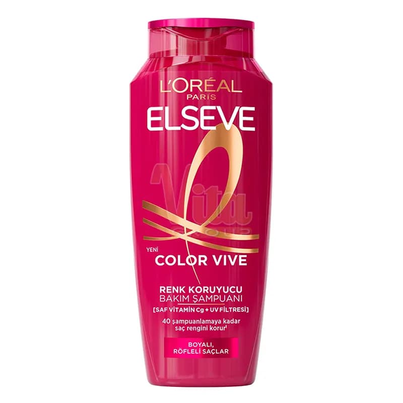 شامپو لورال قرمز Color Vive حجم 300 میل — تصویر ۳
