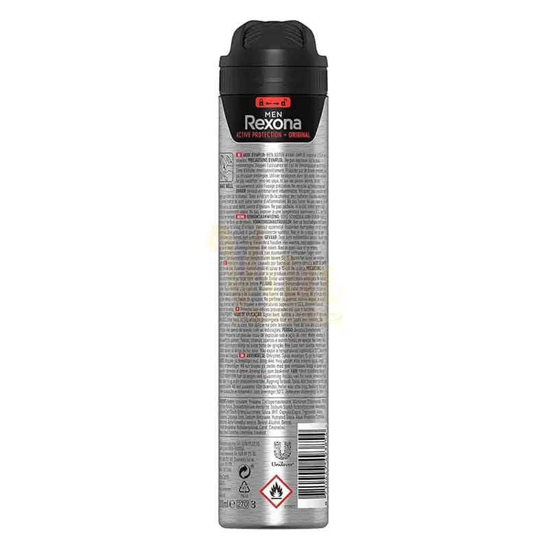 اسپری مردانه رکسونا Active Protection+ Original حجم 200 میل — تصویر ۴