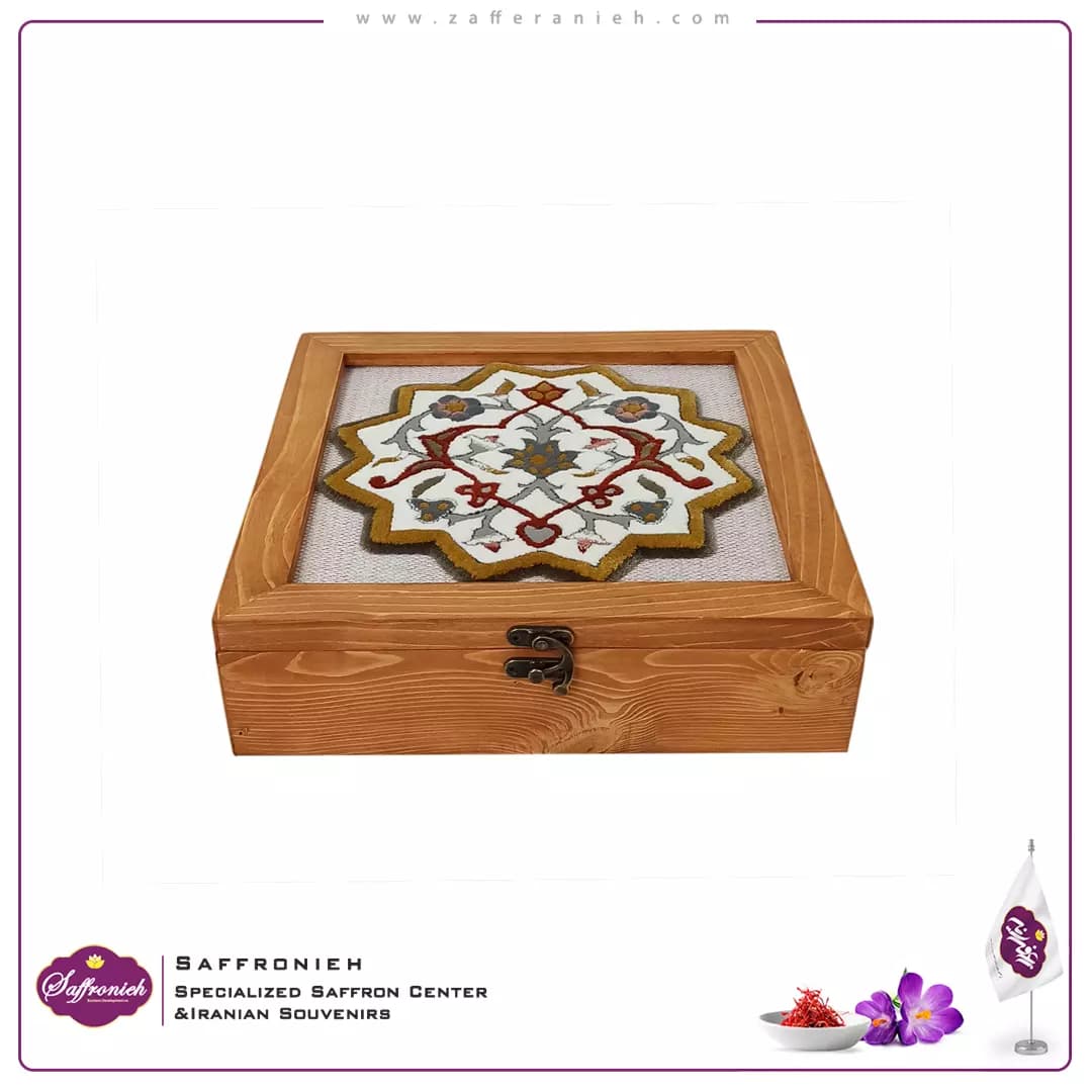 جعبه فرش حوض نقاشی کد 10
