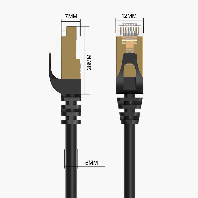 کابل شبکه 8 متری Cat7 اوریکو مدل PUG-C7-80 — تصویر ۴