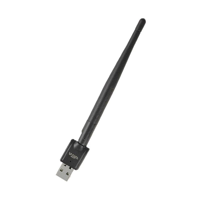 کارت شبکه آنتن دار USB 2.0 بی سیم وی نت مدل V-DUW00W14 — تصویر ۷