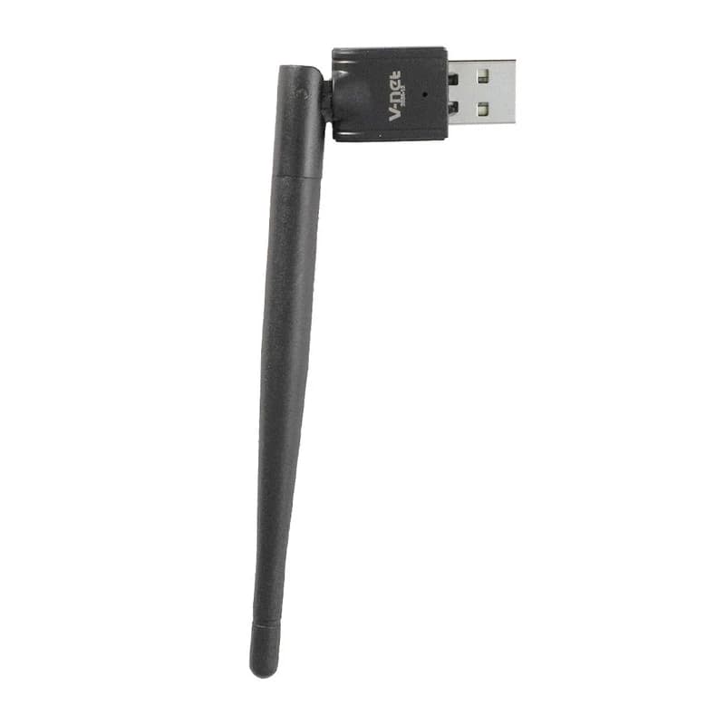 کارت شبکه آنتن دار USB 2.0 بی سیم وی نت مدل V-DUW00W14 — تصویر ۵