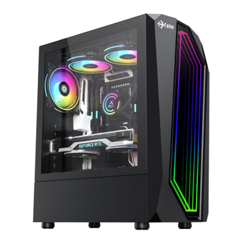 کیس کامپیوتر فاطر Fater FG-740G RGB — تصویر ۹