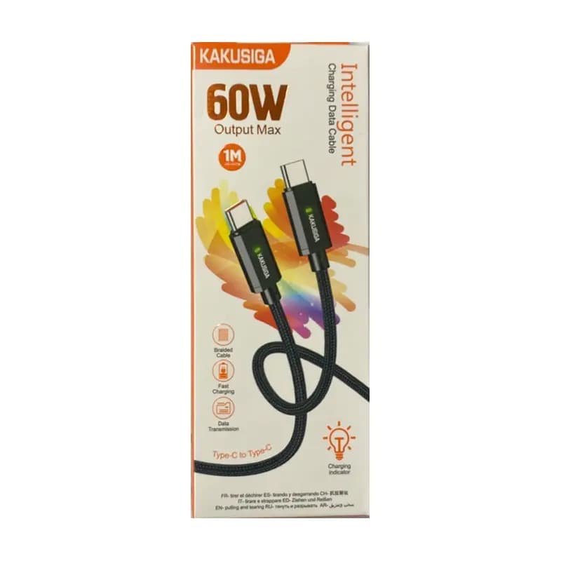 کابل دو سر تایپ سی KSC 967 کاکوسیگا (KAKUSIGA)