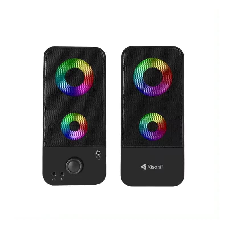اسپیکر دو تکه X9 RGB کیسونلی (KISONLI) — تصویر ۴