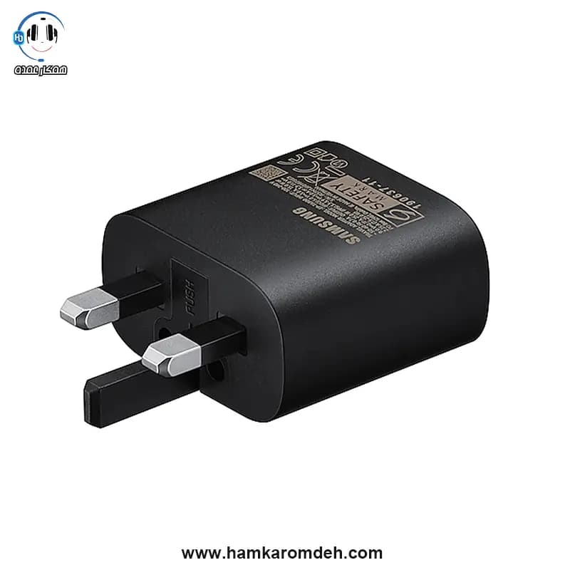 شارژر NOTE10 COMBO 3PIN سامسونگ (SAMSUNG) 25W — تصویر ۲