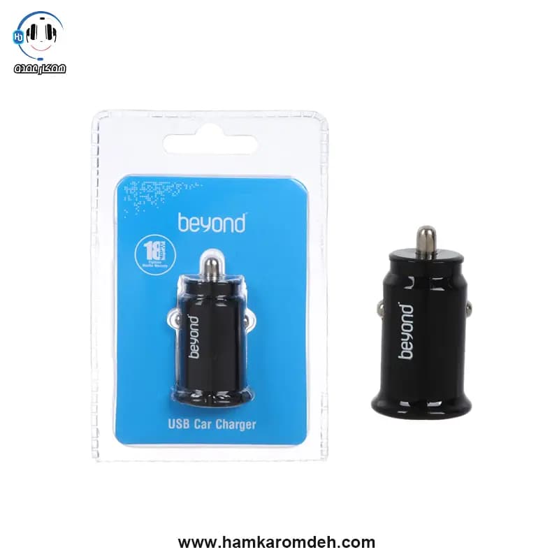 شارژر فندکی BA106 بیاند (BEYOND) 2USB PORTS — تصویر ۲