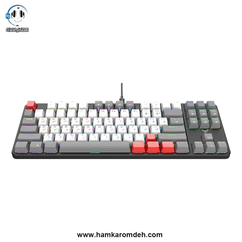 کیبورد سیمی HX KEG440 هیسکا (HISKA) — تصویر ۲