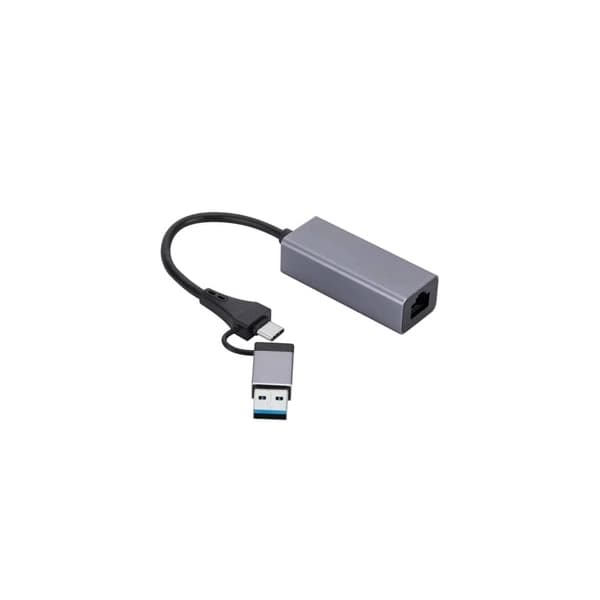 مبدل شبکه به USB-A/TYPE-C مدل T-3621 پی نت (P-NET) — تصویر ۵