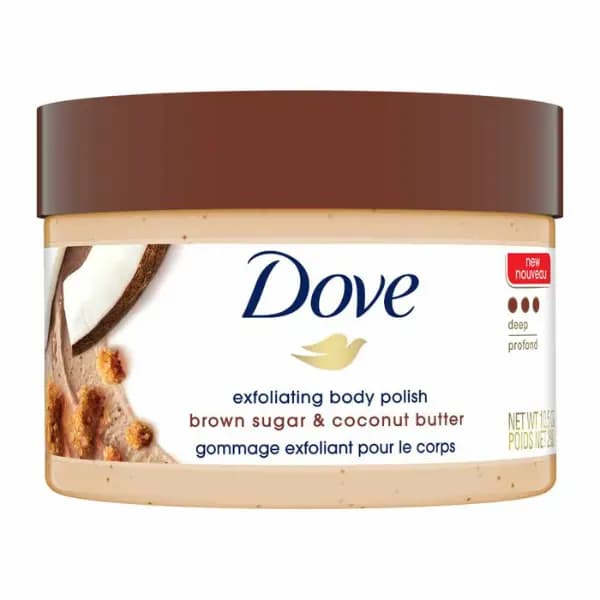 اسکراب پوست لایه بردار داو Dove مدل Brown Sugar And Coconut Butter — تصویر ۲