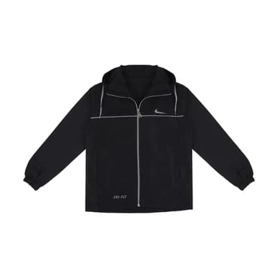ست گرمکن شلوار بچه گانه آیرو طرح نایک DRI FIT | مشکی — تصویر ۴