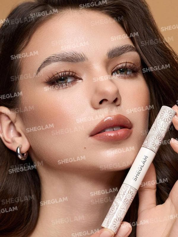 ریمل ضد آب دو سر شیگلم قهوه ای سری All-In-One مدل WATERPROOF Brygundy — تصویر ۱۱