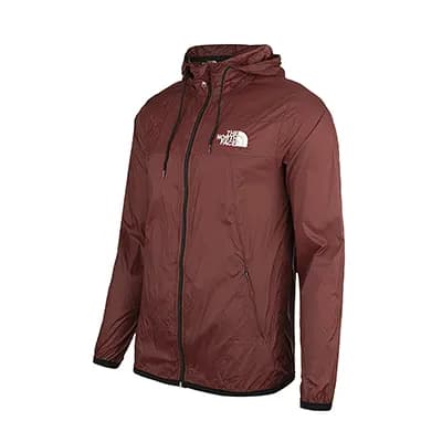 کاپشن بادگیر کوهنوردی مشتی طرح نورث فیس | زرشکی — تصویر ۲