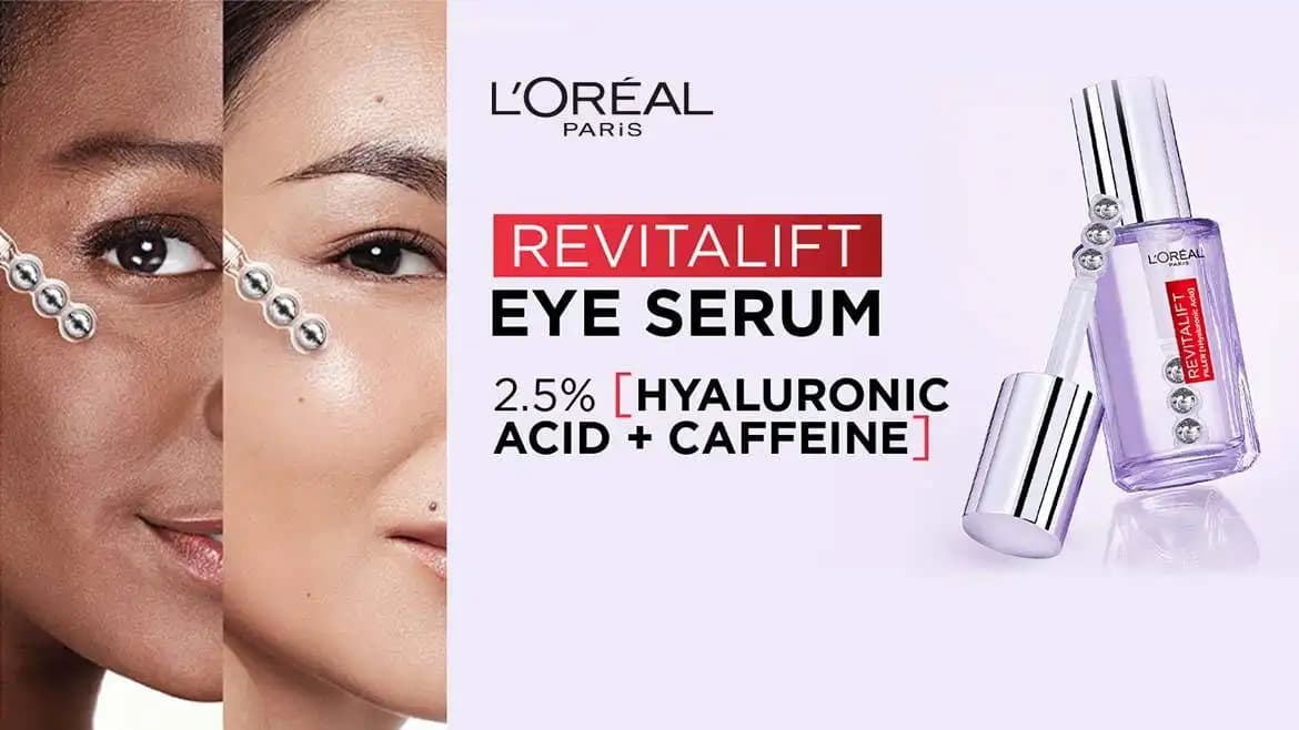 سرم دور چشم لورال Revitalift Filler 2.5% هیالورونیک اسید — تصویر ۳