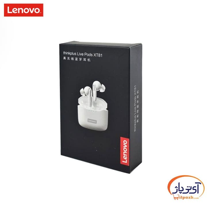 هندزفری بلوتوثی لنوو مدل LivePods XT81 — تصویر ۳