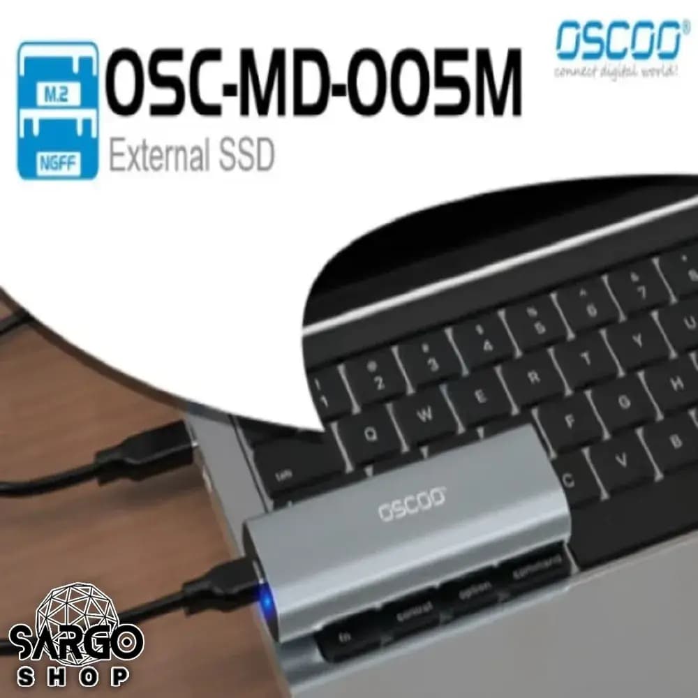 حافظه اس اس دی اکسترنال اوسکو OSCOO SSD MD-005M ظرفیت 1 ترابایت — تصویر ۱۱