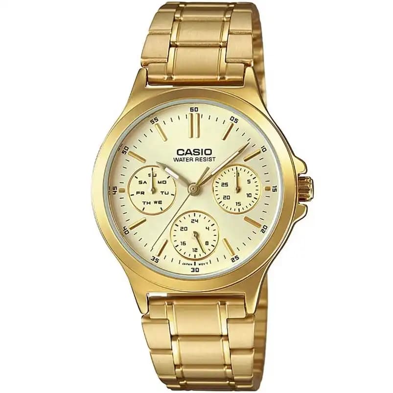 ساعت مچی زنانه کاسیو مدل CASIO LTP-V300G-9AUDF — تصویر ۳
