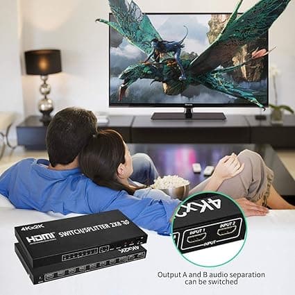 اسپلیتر HDMI 2*8 4K لمونتک — تصویر ۸
