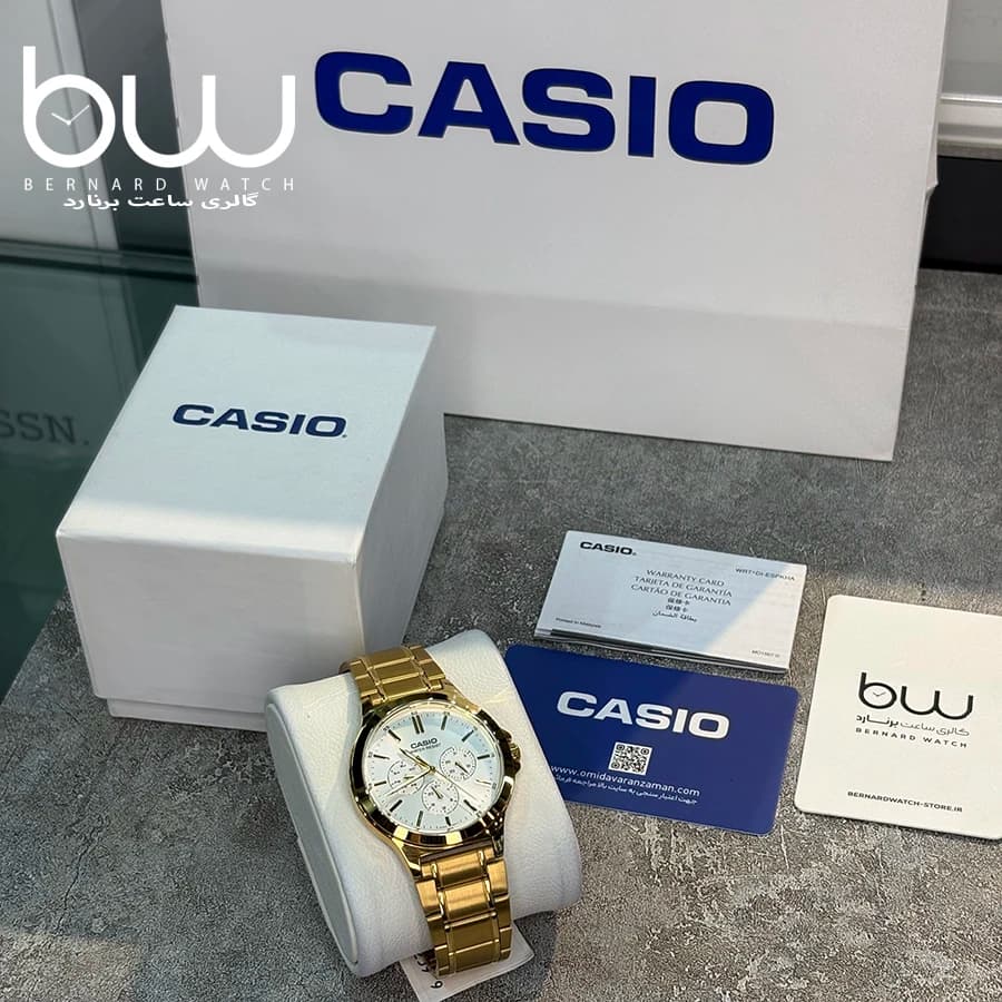 ساعت مچی مردانه کاسیو مدل CASIO MTP-V300G-7A — تصویر ۶