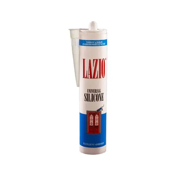 چسب سیلیکون سفید لازیو مدل Universal Silicone حجم ۲۸۰ میلی لیتر