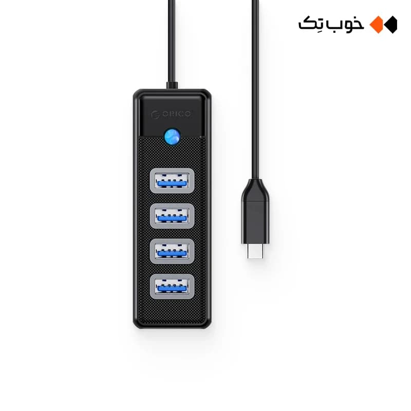هاب USB Type-C اوریکو 4 پورت مدل PW4U-C3 — تصویر ۲