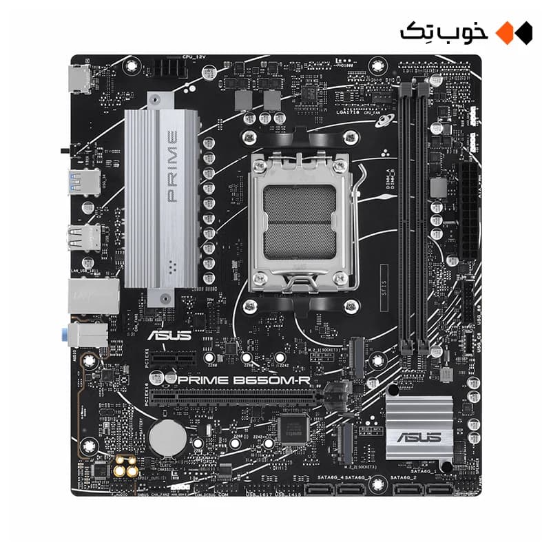 باندل مادربرد و پردازنده ASUS PRIME B650M-R D5 + Ryzen 5 7500F — تصویر ۳