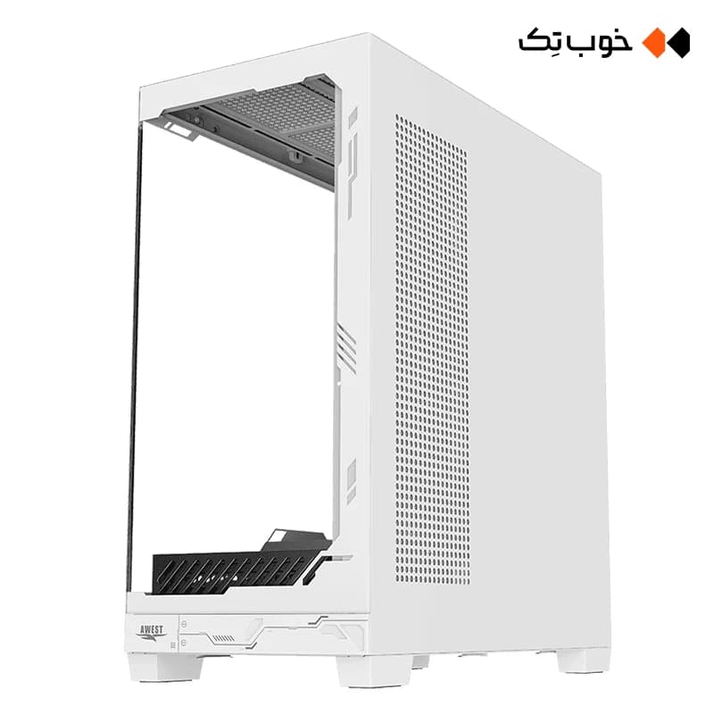 کیس گیمینگ اوست AQ-8 B&W — تصویر ۱۲
