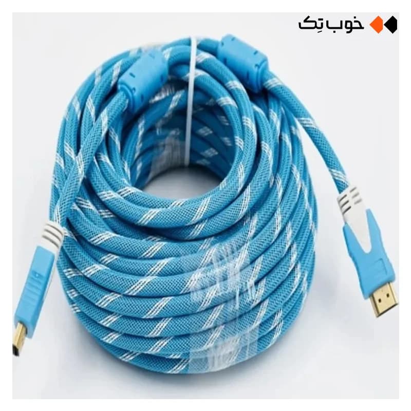 کابل HDMI Full-HD زره ای دیتک 20 متر — تصویر ۲
