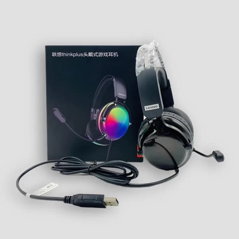 هدست گیمینگ باسیم لنوو مدل think plus GA-82A — تصویر ۲