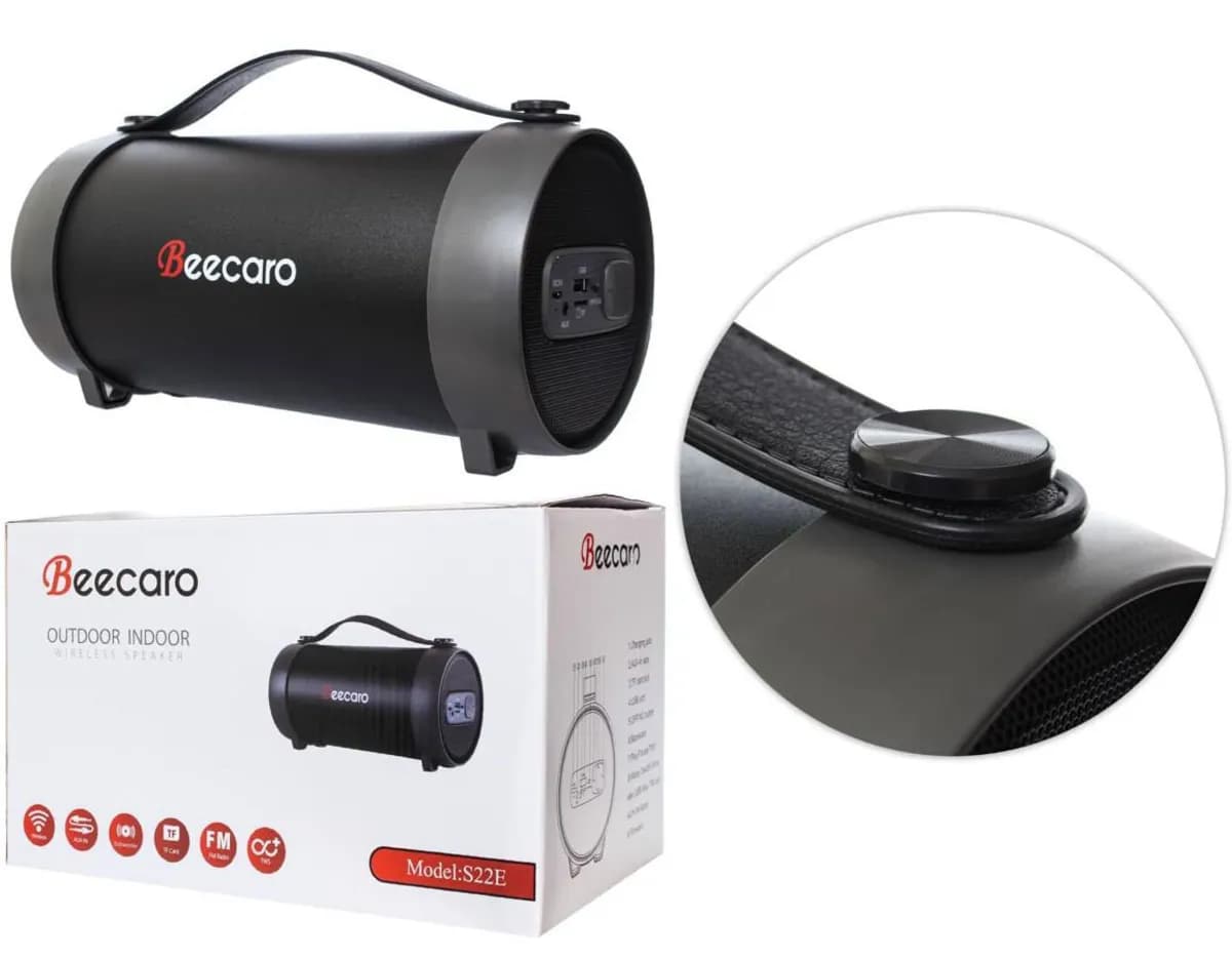 اسپیکر بلوتوثی قابل حمل بیکارو مدل S33D — تصویر ۹