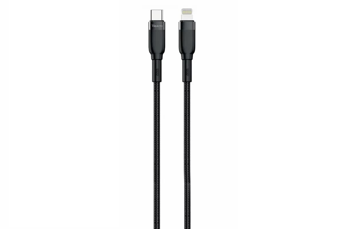 کابل شارژر TYPE-C به LIGHTNING وریتی CB31556+3