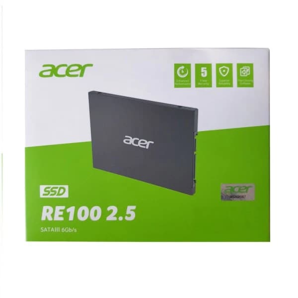 حافظه SSD اینترنال ACER مدل RE100 ظرفیت 256 گیگابایت — تصویر ۷